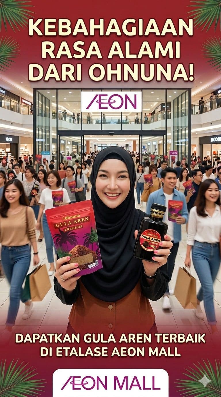 Ohnuna tersedia di AEON Mall